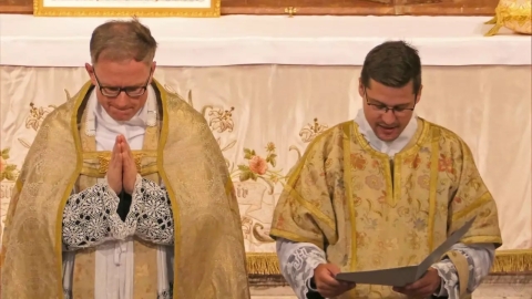 P. Östör Dániel bejelenti a Mária-kongregáció megalapítását